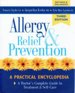 Allergy Relief and Prevention book cover - click to view more information