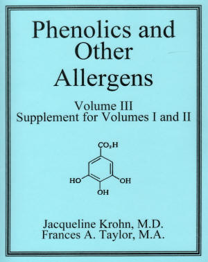 Phenolics & other Allergans vol III book cover