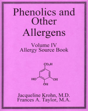 Phenolics & other Allergans vol IV book cover